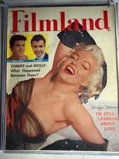 MARILYN MONROE - FILMLAND DECEMBER 1957 GREAT COLOR COVER MAGAZINE NICE picture