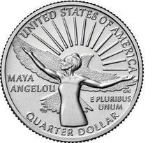 2022 P Maya Angelou American Women U.S. Mint Quarter *  * picture