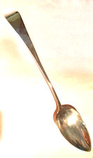 Georgian London 1806 Sterling Large Platter/Stuffing Spoon John Wallis II- 12