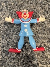 Larry Harmon's Bozo The Clown 1987 Bendable Rubber 6