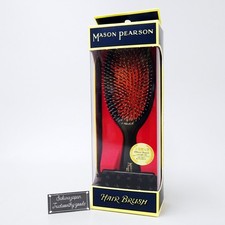 Mason Pearson BN4 Pocket Mix Bristle Nylon Hair Brush Dark Ruby Japan NEW picture