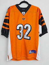 Reebok Cincinnati Bengals Rudi Johnson #32 Orange Jersey Size 52 NFL picture