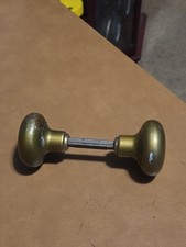 Antique Brass Door Knob Victorian Art DECO Craft   picture
