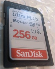 SanDisk Ultra PLUS 256GB 160MB/s SDXC V10 SD Card picture