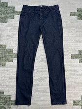 Kato By Hiroshi Kato Jeans Mens 31 Blue Denim Cotton Mid Rise Skinny Leg 32x32 picture