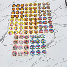 Vintage TREND Scratch & Sniff Stinky Stickers Lot Of  8 Sheets 1980s picture
