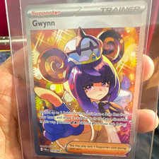 Pokemon TCG Gwynn 119/084 Paldean Fates Ultra Rare Full Art Holo Eng picture