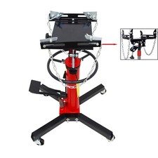 1300LBS 2 Stage Hydraulic Transmission Jack for Lift Auto Gearbox 34''-70'' New picture