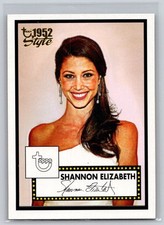 Shannon Elizabeth 2006 Topps 1952 Style #163 Topps Basketball Card picture