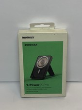 Momax 1-Power X Pro Magnetic Wireless Battery Pack Stand 5000mAh Built-in USB-C picture