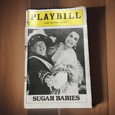 Vintage 1979 SUGAR BABIES at Mark Hellinger PLAYBILL Mickey ROONEY Ann MILLER picture