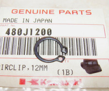 QTY 2 | 73-80 Kawasaki KZ900 KZ1000 Shift Shaft 12mm Retainer Clip 480J1200 OEM picture