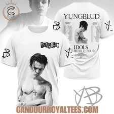 Yungblud Idols World Tour 2026 3D T-Shirt Gift For Fan PA719 picture