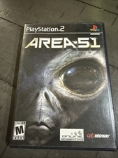 Area-51 PlayStation 2 PS2 Complete w/Manual Registration Card CIB Tested Works picture