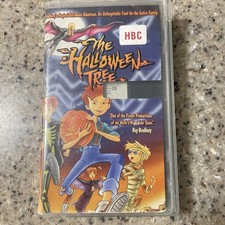 The Halloween Tree VHS 1994 Hanna Barbera Cartoons Ray Bradbury Untested picture