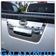 Triple Chrome Plated FULL Tailgate Handle Cover 2017 for 13-17 Nissan Frontier picture