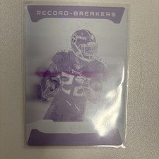 2019 Panini Record Breakers Magenta Plate 1/1 Derrick Henry picture