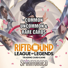 Riftbound Spiritforged Singles - C/UC/R Cards - NM picture