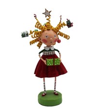 Lori Mitchell 18026 Gabby Giftmas Girl Christmas Figurine 7
