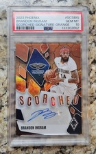 🔥 Pop 2 Brandon Ingram Scorched Auto Orange /49 PSA 10 🔥 2023 Phoenix picture