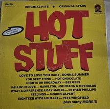 Various - Hot Stuff VG+/EX 1976 Ultrasonic Clean Vinyl Hip-Hop / TVLP76017 picture