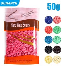 500g/200g/50g Hard Wax Beans for Hair Removal Body European Brazilian Pearl picture