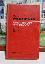 1975 Michelin Red Guide Great Britain Ireland Hotels Restaurants Vintage picture