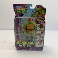 Teenage Mutant Ninja Turtles TMNT Mutations Pet to Ninja Figure Raphael picture