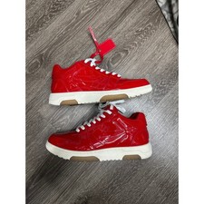 Off White Out of Office Patent Red Preloved picture