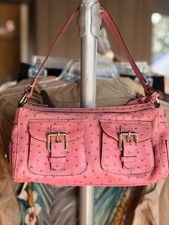 Vintage Dooney  & Bourke Pink Ostrich Purse picture