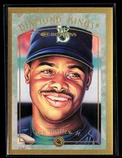 1997 Donruss #1 Ken Griffey Jr. Diamond Kings #/10000 Mariners HOF picture