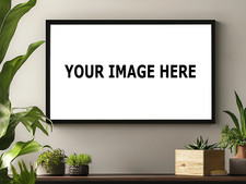 Custom Personalised Print From Picture Or Movie Poster On Canvas Home Decoration picture