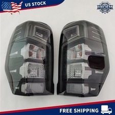 2X Smoked LED Rear Tail Light for Mitsubishi Triton L200 MR GLS 2019 2020 2021 picture
