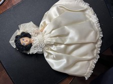Antique doll very rare 10 inches in a schuster's Millwaukee box 1900 maybe  5-61 picture