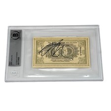 Daniel Radcliffe Signed Harry Potter Train Ticket Autograph Beckett Slabbed picture