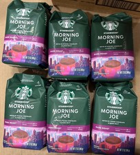 Lot of 9 Dark Roast Ground Coffee - Morning Joe, 100% Arabica, 12oz picture