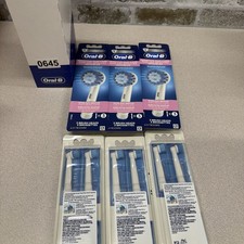 6 Oral-B Sensitive Gum Care Replacement Brush Heads - 3 Count (18 Total) picture