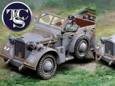 GERMAN TANK HORCH GRAY *2 IN 1 GERMAN CAR* FREE USA SHIPPING picture