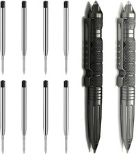 Origin-Joy 2 Pack Tungsten Steel Military Tactical Pen Set, Multifunctional EDC picture