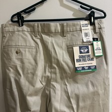 Dockers Mens Signature Iron Free Relaxed Khakis Flex Comfort Waistband 34X29 NWT picture