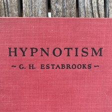 Hypnotism G.H. Estabrooks 1957 Hardcover Revised Edition Rare Psychology Book picture