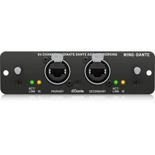Behringer WING Expansion Card for 64x64 Ch Audinate Dante AoIP Networking picture