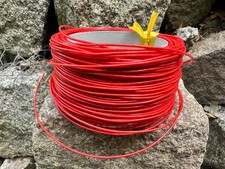NOS Telefunken vintage copper 1.2 mm 100m Spool 1959  Silk Wrapped Amp Wire picture