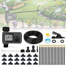 66FT Drip Irrigation System with Timer Automatic Garden Watering System for Yard picture
