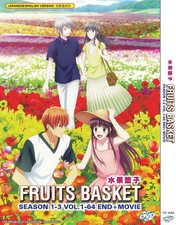 FRUITS BASKET SEASON 1-3 (VOL.1-64 END) + MOVIE DVD (English Dubbed) picture