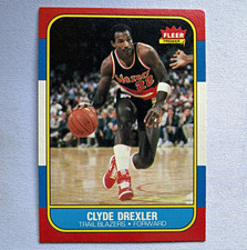 1986-87 Fleer Premier Clyde Drexler Portland Trail Blazers #26 picture