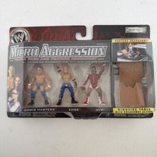WWE Wrestling Micro Aggression Series 6 Chris Masters Edge MVP & Table NEW NOS picture
