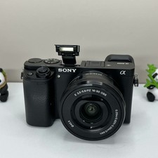 Sony Alpha a6000 24.3MP Mirrorless Digital Camera w/16-50mm OSS Lens English picture