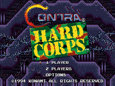 Contra Hard Corps - Sega Genesis Game picture