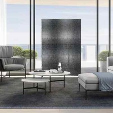 Domi Freestanding Outdoor Indoor Metal Privacy Screens and Panels,Rhombus-Shaped picture